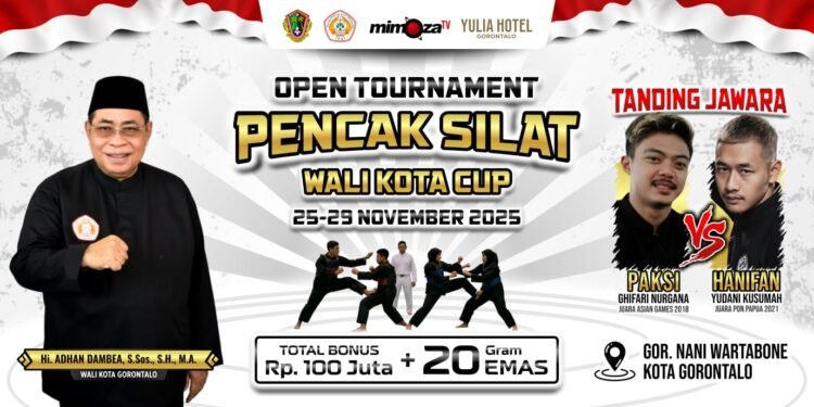 Peserta Pencak Silat Wali Kota Cup 2025 Membludak