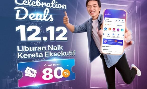 Dorong Mobilitas Akhir Tahun, KAI Daop 8 Surabaya Hadirkan Promo Celebration Deals 12.12 Cuma Bayar 80%
