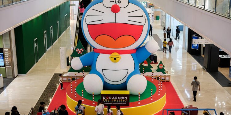 Grand Galaxy Park Ajak Pengunjung Berlibur bersama Doraemon Fun Holiday Pop Up Store
