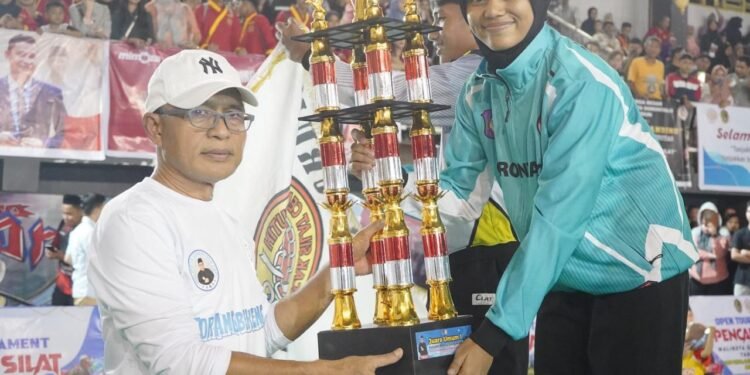 Resmi Ditutup, Sekda Apresiasi Semangat Atlet Muda Di Tournament Pencak Silat Wali Kota Cup 2025
