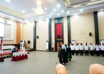 Walikota Adhan Lantik Tiga Pejabat Eselon II