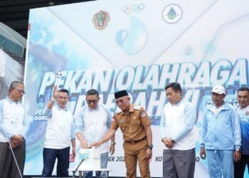 PORPAMDA VI Resmi Dibuka. Wawali Indra Tekankan Sportivitas