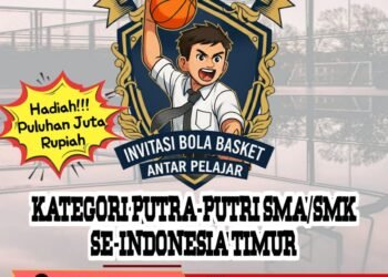 Yuk ! Ikuti Turnamen Basket Wali Kota Cup Antar Pelajar SMA Sederajat se-Indonesia Timur
