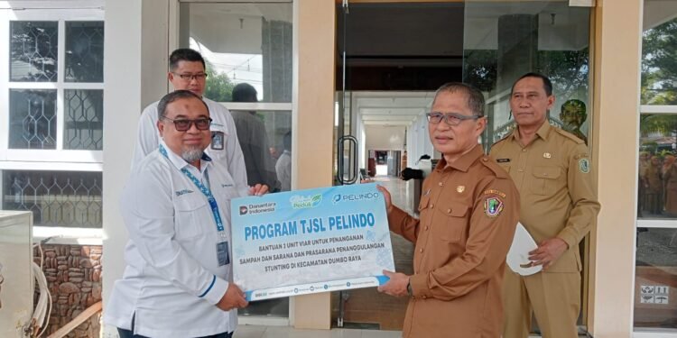 Bantu Penanganan Sampah dan Stunting Di Kota Gorontalo, Sekda Ismail Apresiasi PT. Pelindo Gorontalo