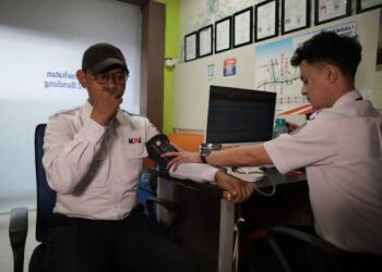 KAI Daop 2 Bandung Siapkan Sejumlah Petugas untuk Menjaga Keamanan, Keselamatan, dan Kenyamanan Perjalanan Kereta Api pada Masa Angkutan Nataru 2025/2026