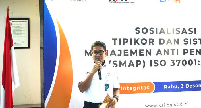 KAI Logistik Gelar Sosialisasi TIPIKOR dan SMAP dalam Rangka Peringatan HAKORDIA 2025