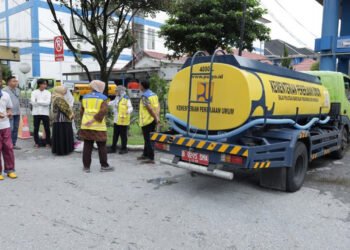 Kementerian PU Pasok Air Bersih dan Sanitasi untuk Korban Bencana di Kabupaten Agam, Sumatera Barat