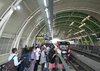 LRT Jabodebek Catat 2,56 Juta Pengguna pada November 2025