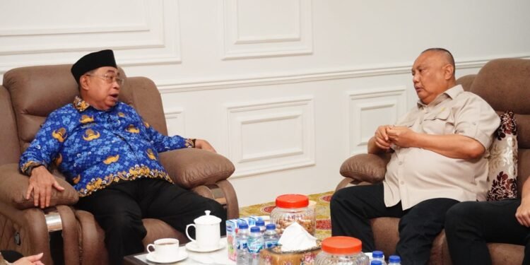 Wali Kota Adhan Titip Aspirasi Rp 60 Miliar Ke Anggota DPR RI Rusli Habibie