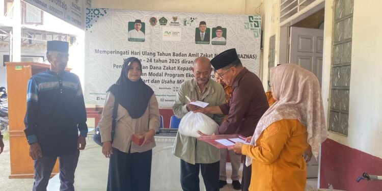 Di Milad ke-25, BAZNAS Salurkan Bantuan untuk Kaum Mualaf