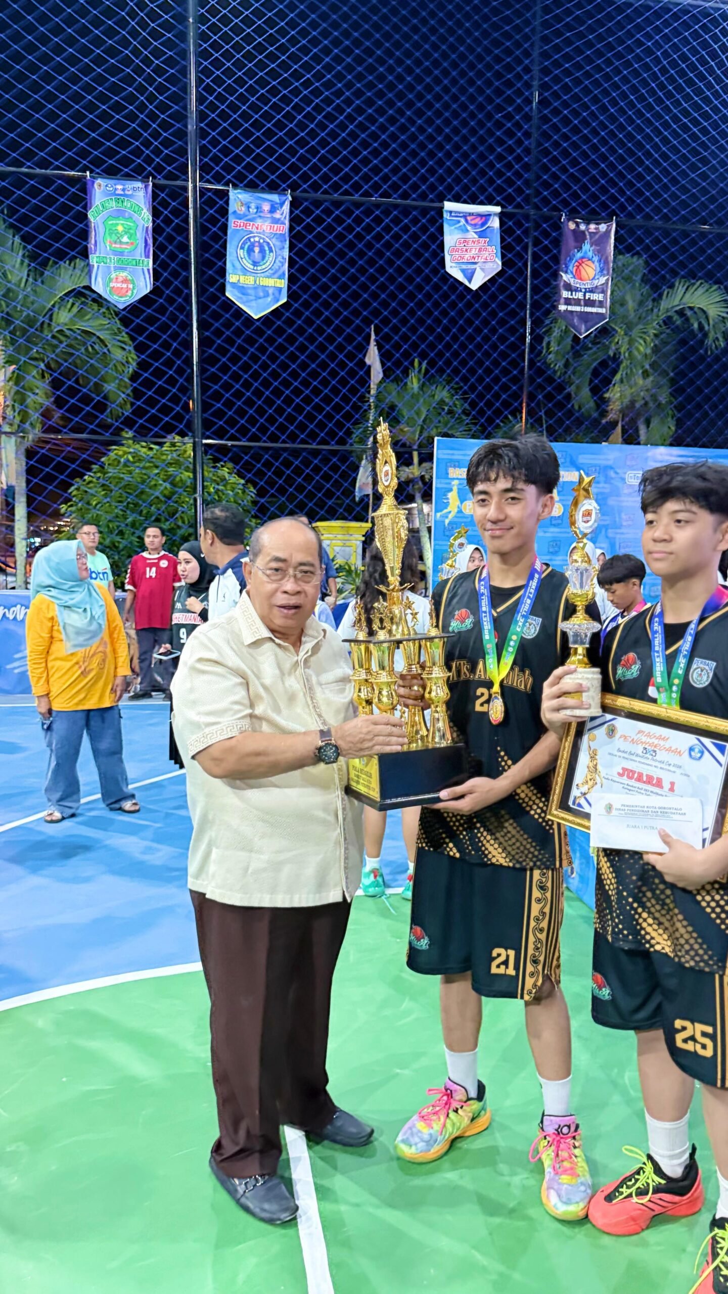 Basketball 3×3 Competition Berakhir, Walikota Siap Gelar Ivent Lebih Besar