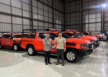 BPBD Kota Gorontalo Kebagian Bantuan Mobil Dapur Umum dan Rescue