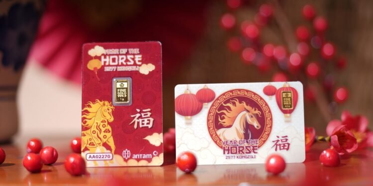 ANTAM Luncurkan Emas Batangan Tematik Imlek “Year of the Horse”