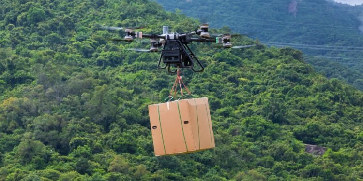 Drone Angkut DJI FlyCart 100 Dukung Pengiriman Barang Tanpa Mendarat