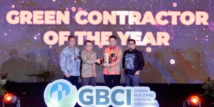 PTPP Dinobatkan sebagai Best Green Contractor of the Year 2025, Satu-satunya BUMN Konstruksi Peraih Greenship Awards