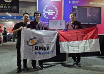 BINUS UNIVERSITY Konsisten Cetak Talenta Game Developer, Mahasiswa Game Application and Technology Tampil di Dua Ajang Bergengsi