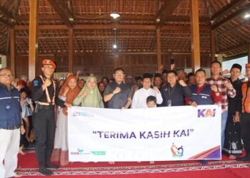 Wujud Kepedulian Sosial, KAI Daop 7 Madiun Salurkan Dana TJSL Rp778 Juta Sepanjang 2025