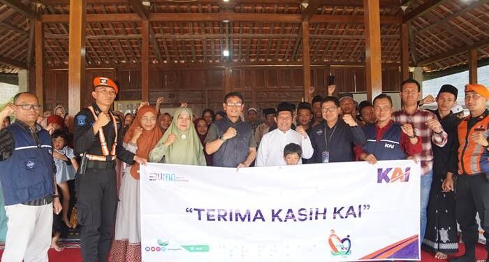 Wujud Kepedulian Sosial, KAI Daop 7 Madiun Salurkan Dana TJSL Rp778 Juta Sepanjang 2025