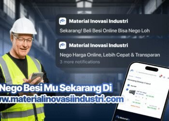 Beli Besi Industri di Semarang Kini Bisa Nego Harga Online, Lebih Cepat & Transparan