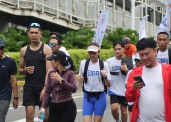 Dukung Gaya Hidup Sehat, BRI Branch Office Otista Region 6 Gelar Aksi di Car Free Day