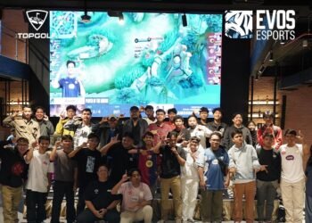Ketika Arena Bertemu Outfield: EVOS x TOPGOLF Jakarta Hadirkan One Stop Entertainment  Partner di Asia Tenggara