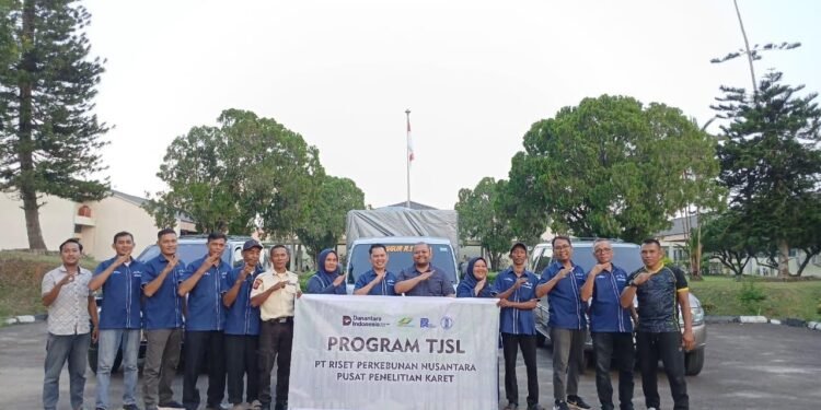 PT RPN melalui Pusat Penelitian Karet Salurkan Bantuan TJSL bagi Masyarakat Terdampak Banjir di Aceh Tamiang