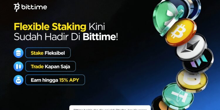 Maksimalkan Potensi Pertumbuhan Aset Kripto dengan Bittime Fleksibel Staking