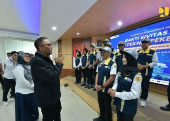 Guna Percepatan Perbaikan Infrastruktur di Aceh dan Sumatera Utara, Kementerian PU Terjunkan Tim Mahasiswa dari Politeknik PU