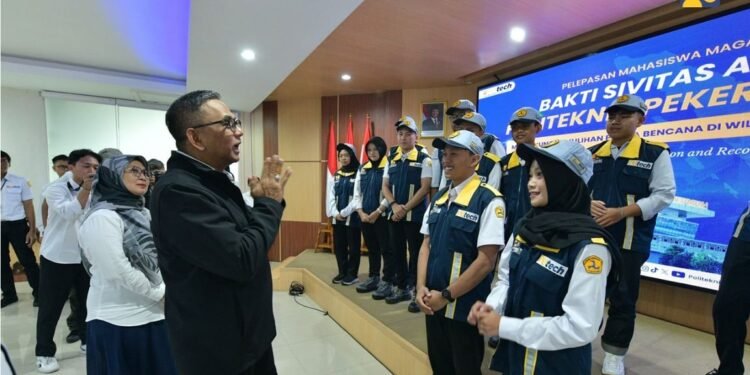 Guna Percepatan Perbaikan Infrastruktur di Aceh dan Sumatera Utara, Kementerian PU Terjunkan Tim Mahasiswa dari Politeknik PU