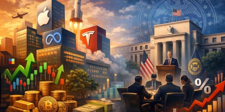 Big Tech Earnings & Pertemuan The Fed Jadi Fokus Utama Pasar Saat Januari Berakhir