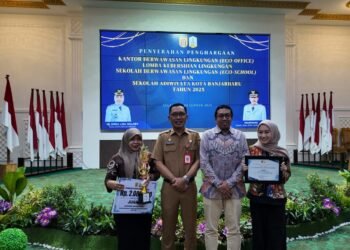 Komitmen Lingkungan Berkelanjutan, SUCOFINDO Banjarmasin Raih Juara 1 Eco Office