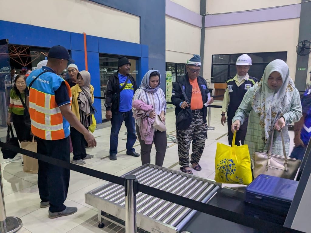 Layanan Nataru Pelindo Multi Terminal di Terminal Penumpang Bandarmasih Banjarmasin Berjalan Lancar