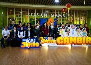 KAI Daop 1 Jakarta Sambut Kunjungan SMK Jayawisata1 Kenalkan Pelayanan Prima di Stasiun Gambir