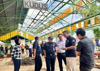 Manajemen KAI Daop 4 Semarang Lakukan Pengecekan Aset di Kudus