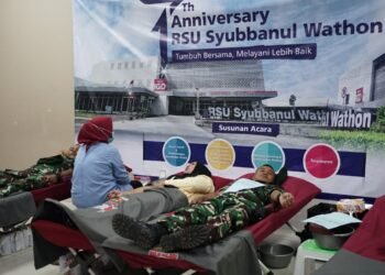 RSU Syubbanul Wathon Gelar Donor Darah dan Cek Kesehatan Gratis Peringati HUT ke-7