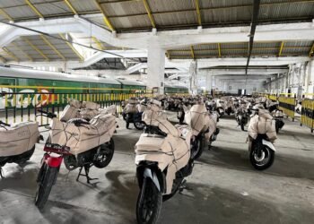7.600 Sepeda Motor Dikirimkan Selama Momen Natal dan Tahun baru 2025/2026