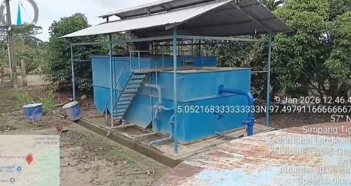 Kementerian PU Berhasil Perbaiki SPAM IKK Langkahan di Kabupaten Aceh Utara, Pasokan Air Bersih Pulih Bertahap
