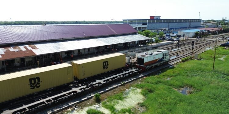 Sinergi Logistik Nasional: Stasiun Belawan Perkuat Mata Rantai Integrasi Kereta Api dan Jalur Laut