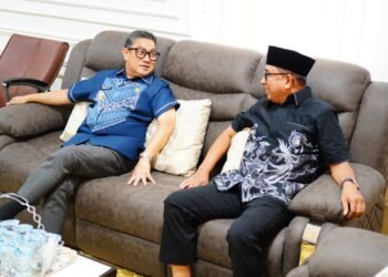 Wawali Indra Sambut Kunjungan Wabup Mamuju Tengah