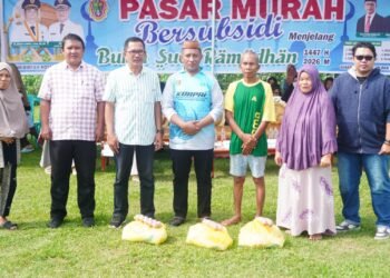 Dinas Perdagin Kota Gorontalo Gelar Pasar Murah Bersubsidi