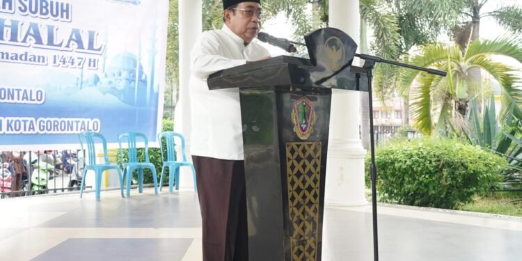 Halal Bihalal Jajaran Pemkot Gorontalo, Walikota Tekankan Pentingnya Keikhlasan Beramal