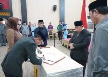Lagi, Mutasi Dilingkungan Pemkot. 9 Pejabat Eselon II Dilantik dan Diambil Sumpah