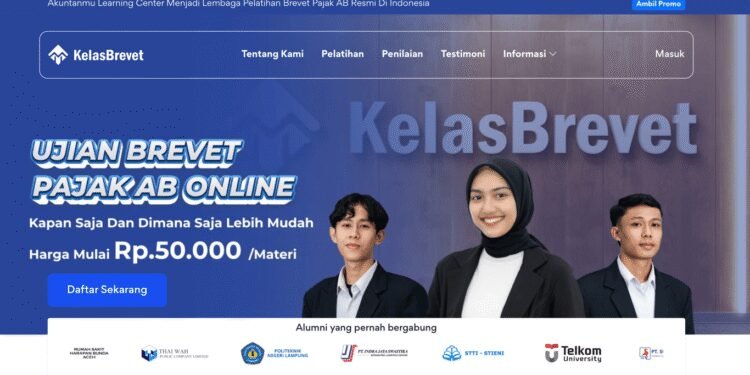 Kelas Brevet: Platform Pelatihan Brevet Pajak Online Berizin Resmi