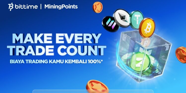 Bittime Luncurkan Program Mining Points bagi Seluruh Investor, dengan Total Prize Pool hingga 100.000 USDT