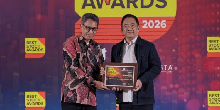Krakatau Steel Raih Validasi Pasar Melalui Best Stock Awards 2026