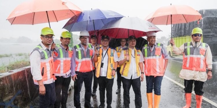 Kementerian PU Tangani Banjir Tol Tangerang–Merak KM 50, Siapkan Solusi Jangka Panjang Sungai Cidurian