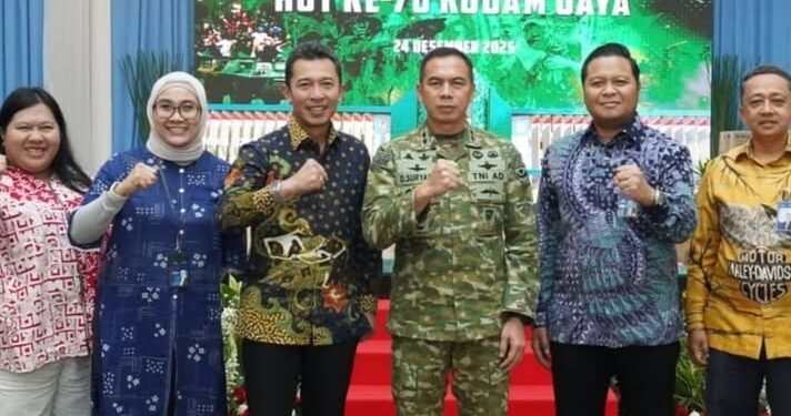 BRI Region 6/Jakarta 1 Hadir dan Berpartisipasi dalam Peringatan HUT Kodam Jaya ke-76