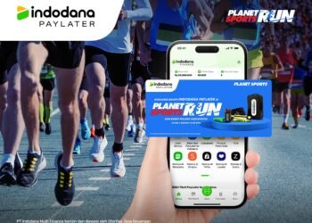 Dukung Gaya Hidup Sehat Masyarakat, Indodana PayLater Hadir di ‘Planet Sports Run 2026’