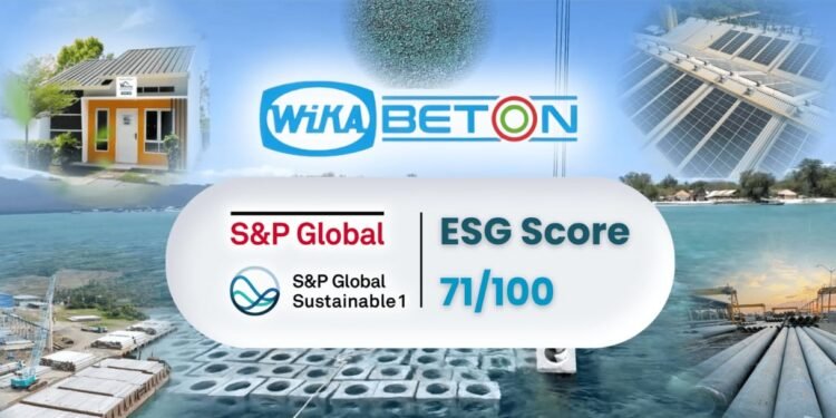 Skor ESG Tinggi dan Free Float Saham Kuat, WIKA Beton Wakili Emiten Indonesia Berstandar Global