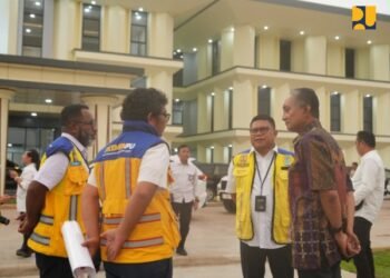 Menteri PU Tinjau Progres KPP Papua Selatan, Tekankan Pentingnya Sistem Drainase Berkelanjutan